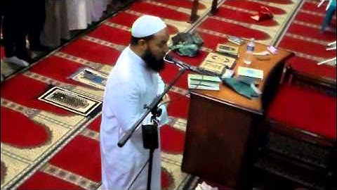 الشيخ رضا عبد المحسن من سورة القيامه رائع 2015