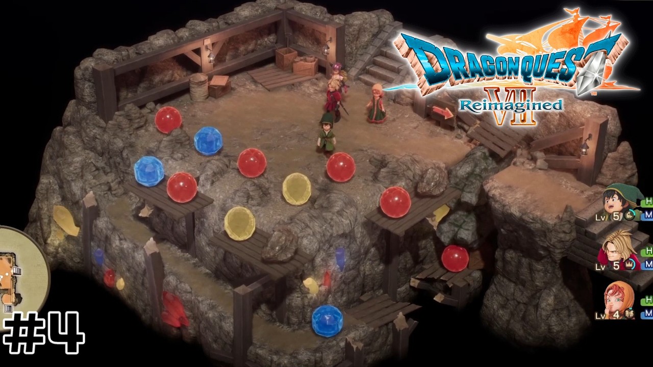 #４ 【DQVIIR】謎解き要素沢山でたのしー！！！【ドラゴンクエストVII Reimagined】
