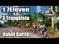 1 7Eleven vs 3 Trangkistas Uphill Battle (Tropang G-Star Year End Uphill Race)