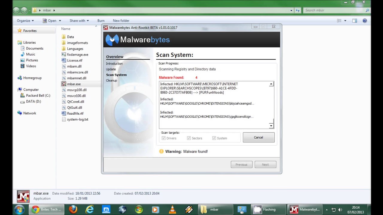 malwarebytes anti rootkit