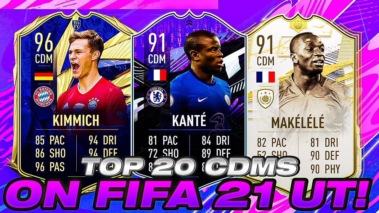 THE TOP 20 CDM'S ON FIFA 21 RIGHT NOW! BEST META CDM'S WHO WILL HELP