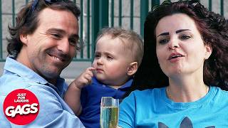 Dad Does The Bare MINIMUM | Just For Laughs Gags