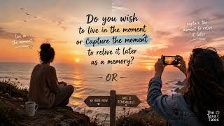 Do you wish to Live in the moment or Capture it to relive it later as a memory | The Tara Tales 