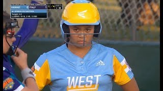 LLWS Softball 2019 Hawaii vs Italy