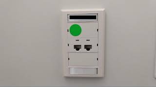 Connecting to the Network – Wired – Ports with Green Dots