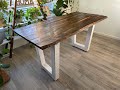 Diy live edge table shorts diy diyideas diyprojects diywoodworking