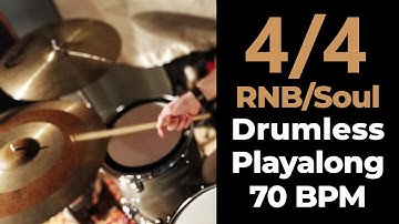 4/4 RNB/Soul Drumless Playalong (70bpm)