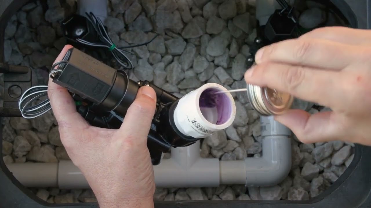 Installing a Rain Bird Inline Valve