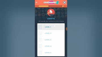 Wordbrain 2 Authority Crafts Level 1-5 Answers Walkthrough