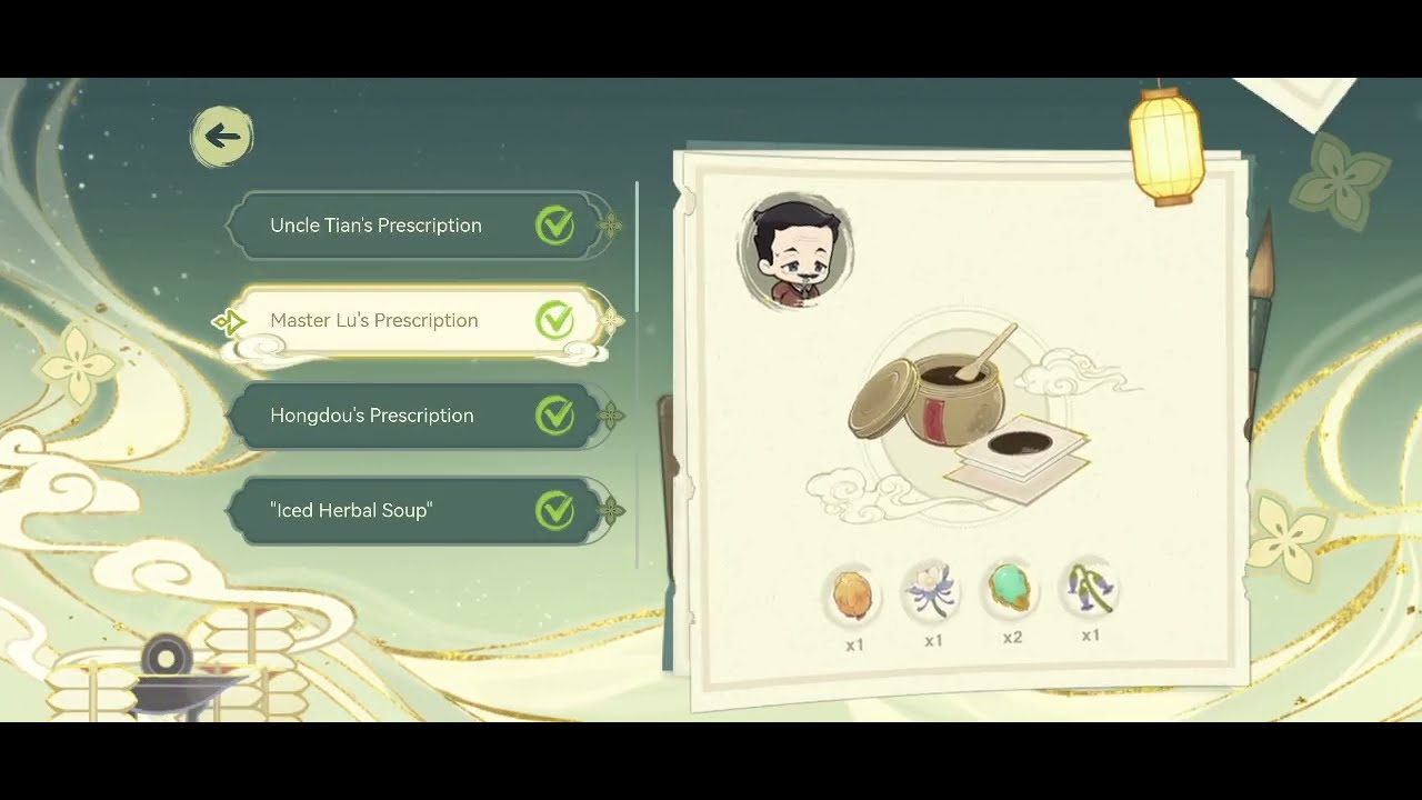 Baizhu  Event, Herbal Remedies Genshin Impact 3.6 All medicine