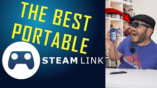 Why Wait For Vision Pro? Use Steam Link on AR Glasses NOW! Rokid Station!