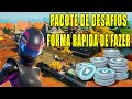 COMO FAZER DE FORMA RÁPIDA AS QUESTS DO PACOTE DE DESAFIOS (CHALLENGE PACK)!!! | USE O CODE NADANERD