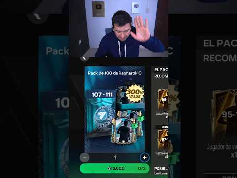 Abro el sobre mas caro del #FCMOBILE y me sale DC 🫠 #Fyp #Ragnarok #Fc26 #FCPoints #Fifapoints