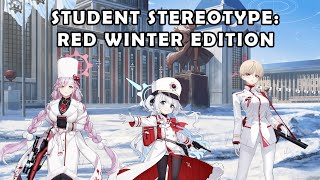 Student Stereotype Red Winter Edition