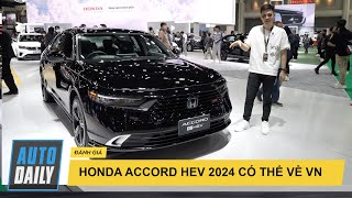 Xem trước Honda Accord e:HEV 2024 có thể về Việt Nam |Autodaily.vn|