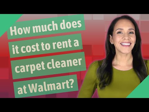 How Much Does It Cost To Rent A Carpet Cleaner