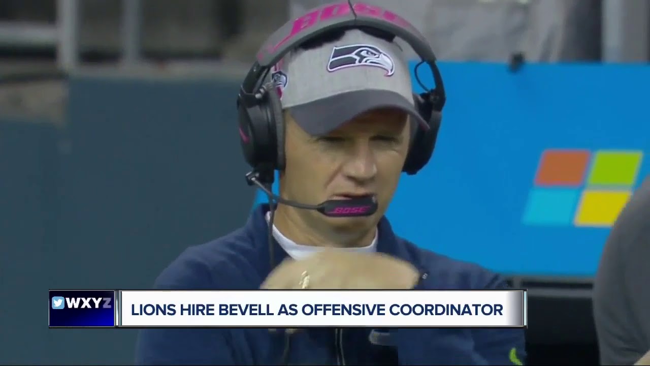 Lions hire Darrell Bevell as offensive coordinator