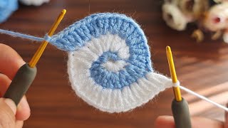 Wow! Super easy very great crochet knitting 😍 nice idea from growing threads.