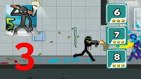 Anger of Stick 5 - Part 3 : Level 6 - 8 Walkthrough Gameplay