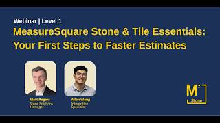 Takeoff Estimating with MeasureSquare Stone & Tile (LEVEL 1)