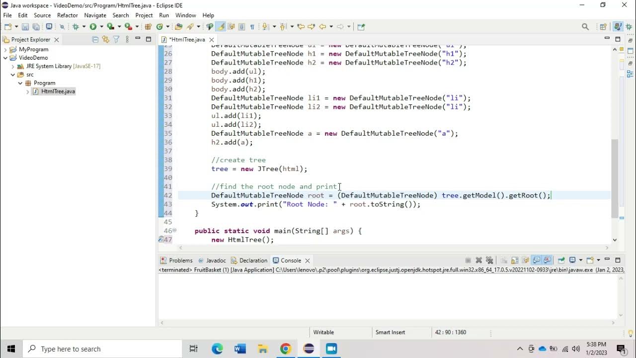 Hands-on Activity HTML Tree Data Structures and Algorithms Answer - YouTube