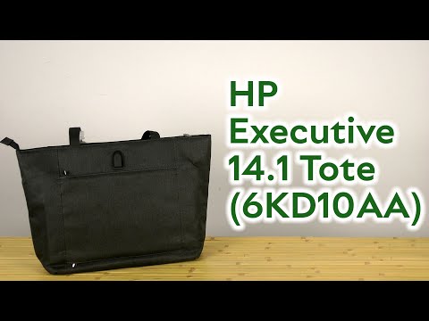 Распаковка HP Executive 14.1 Tote (6KD10AA)