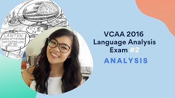 Analyse VCAA 2016 Language Analysis Exam With Me | Part 2 | Analysing Argument