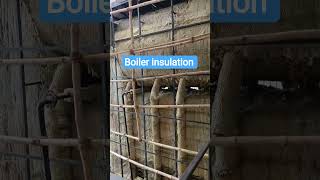 Boiler insulation work