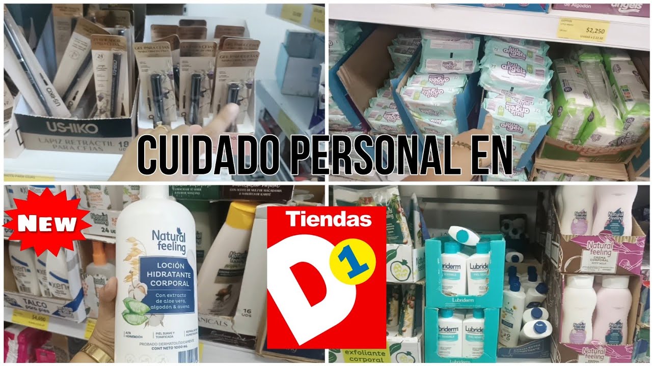 ESTOS SON TODOS LOS PRODUCTOS DE SKINCARE | BELLEZA Y ASEO PERSONAL DE TIENDAS D1 👌 TOUR COMPLETO!