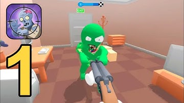 Zombie Master: Survival Game - Gameplay Walkthrough Part 1 Level 1 to 10 ( Android,IOS )