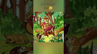 Painting a girl singing while playing guitar in the natural | Dreamy Art #shorts  #dreamyart