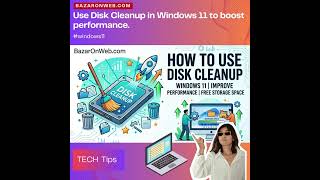 Use Disk Cleanup in Windows 11 to boost performance