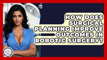How Does Surgical Planning Improve Outcomes In Robotic Surgery? - The Operating Table