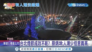 台北燈節沒錢潮!管制封街沒生意 規劃不佳燈光少惹民怨 萬華店家轟:批發客人全跑了│記者 許信欽 簡宏圻│【台灣要聞】202112227│三立iNEWS