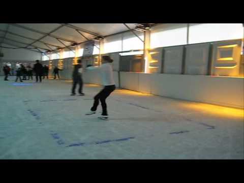 New skates! Jumps, Spins... Figure Skating: 20.12.2008 (Self-taught)