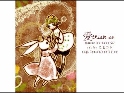 [Vocaloid] Ai think so (english ver) [eo]