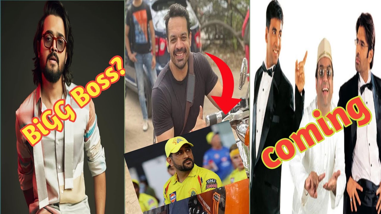 Bhuvan Bam BIGG BOSS? Flying Beast meet m.s dhoni,Hera phari comming ...