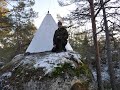 VINTER-CAMPING "TIPI ON THE ROCK"
