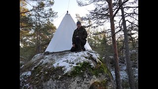 VINTER-CAMPING &quot;TIPI ON THE ROCK&quot;