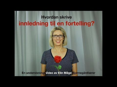 Video: Hvordan Skrive Manus Til Jul