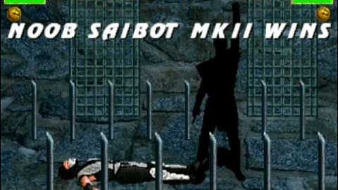 Mortal Kombat M.U.G.E.N. - MK II Noob Saibot vs Smoke