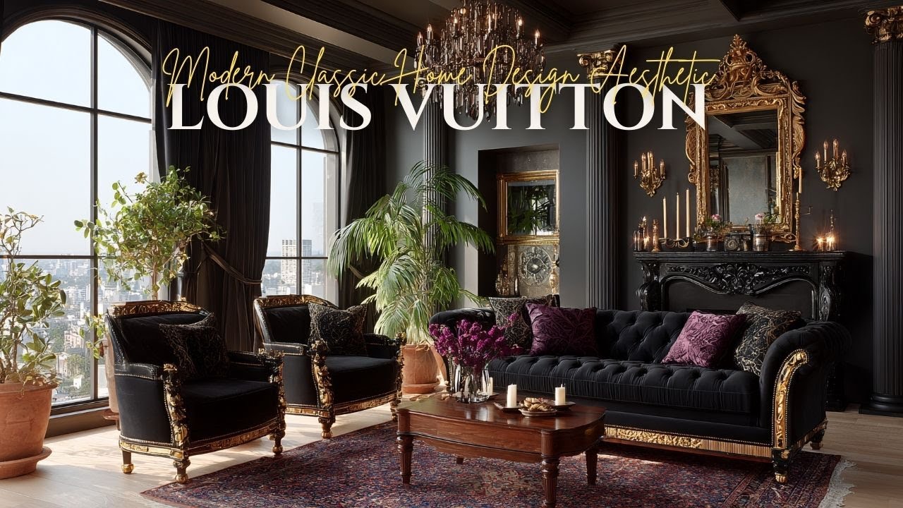 Modern Classic Home Design  The Louis Vuitton Aesthetic