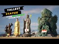 Most tallest and famous statues from different country  40 country tallest statues