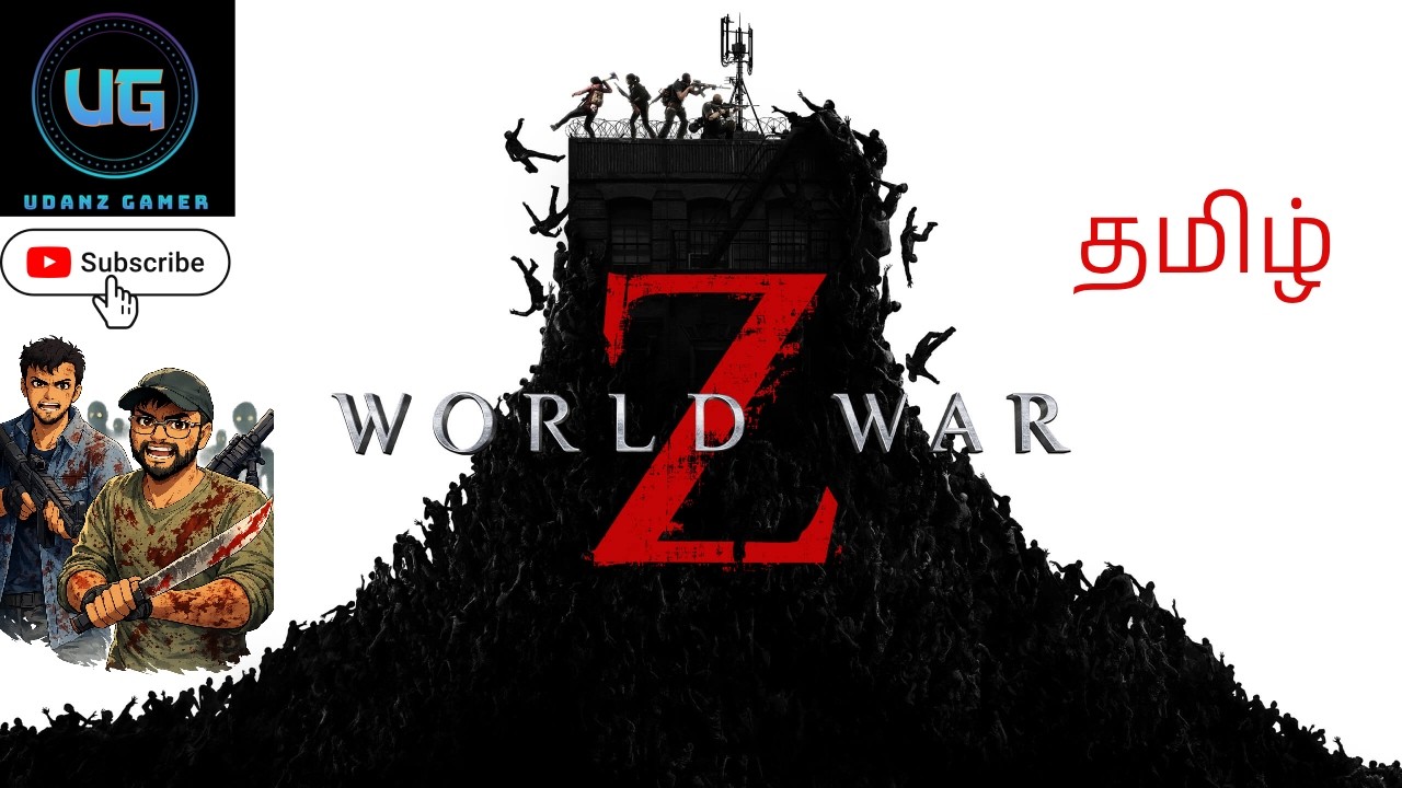 World War Z Gameplay Tamil! Online Co-Op Gameplay!