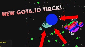 NEW GOTA.IO TRICK // *NEW* 3X HACKED SAMESIZE SELF FEED PUSH POPSPLIT?!