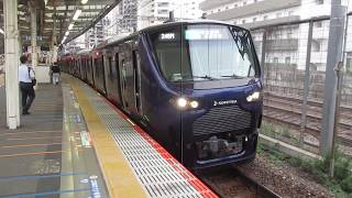 【海老名～新宿間各駅停車、久々にJR線内で相鉄車撮ったわ】湘南新宿ライン埼京線直通各駅停車新宿行き相鉄12000系12102編成10両　武蔵小杉駅発車