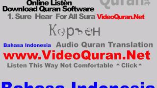 Bahasa Indonesia Audio Quran Original Mp3 Quran by VideoQuran.Net screenshot 3