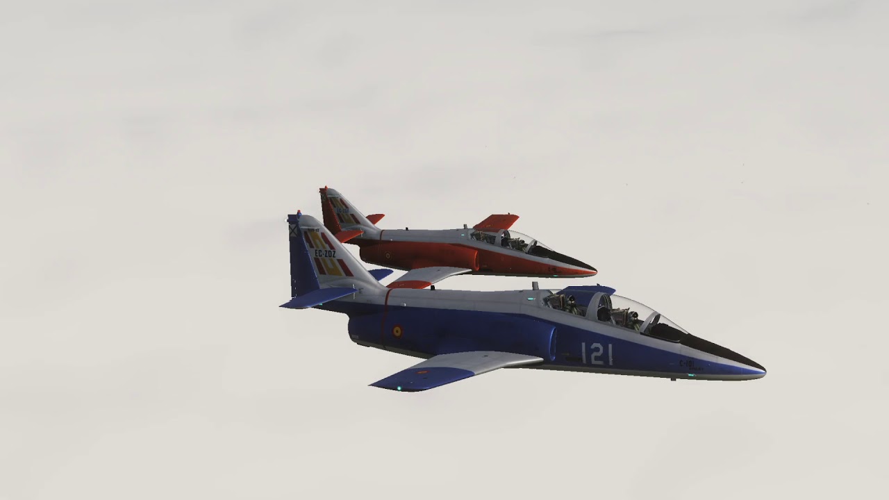 Prototipos culopollo - aterrizaje en formacíon