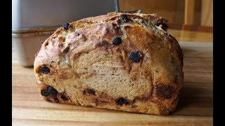 NoKnead Cinnamon Raisin Bread (updated) super easy… no machines