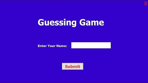 Number Guessing Game || Java Game Development Full Video || Java JFrame || Java GUI Project